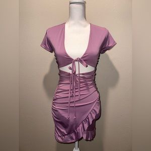 Fom fitting lavender purple dress - Size x-Small